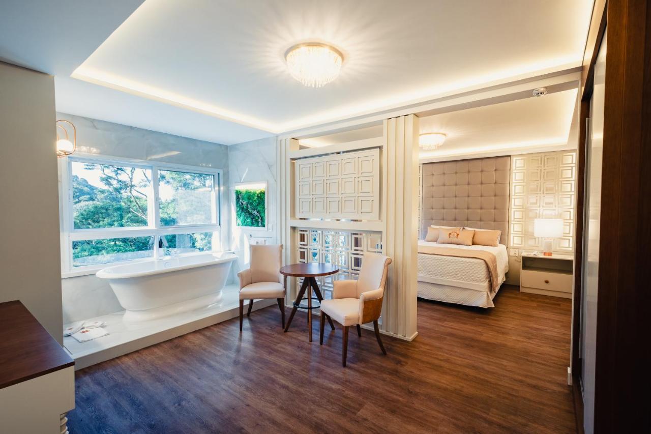 Hotel E Restaurante Giratorio Rf Vision - A Melhor Vista 360 De Gramado Ngoại thất bức ảnh