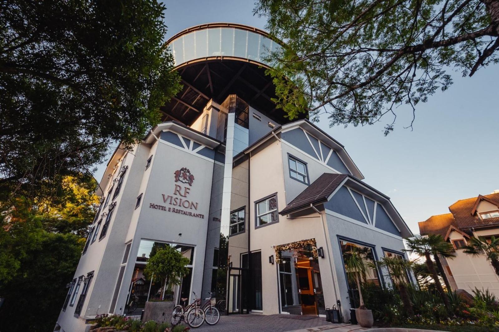 Hotel E Restaurante Giratorio Rf Vision - A Melhor Vista 360 De Gramado Ngoại thất bức ảnh