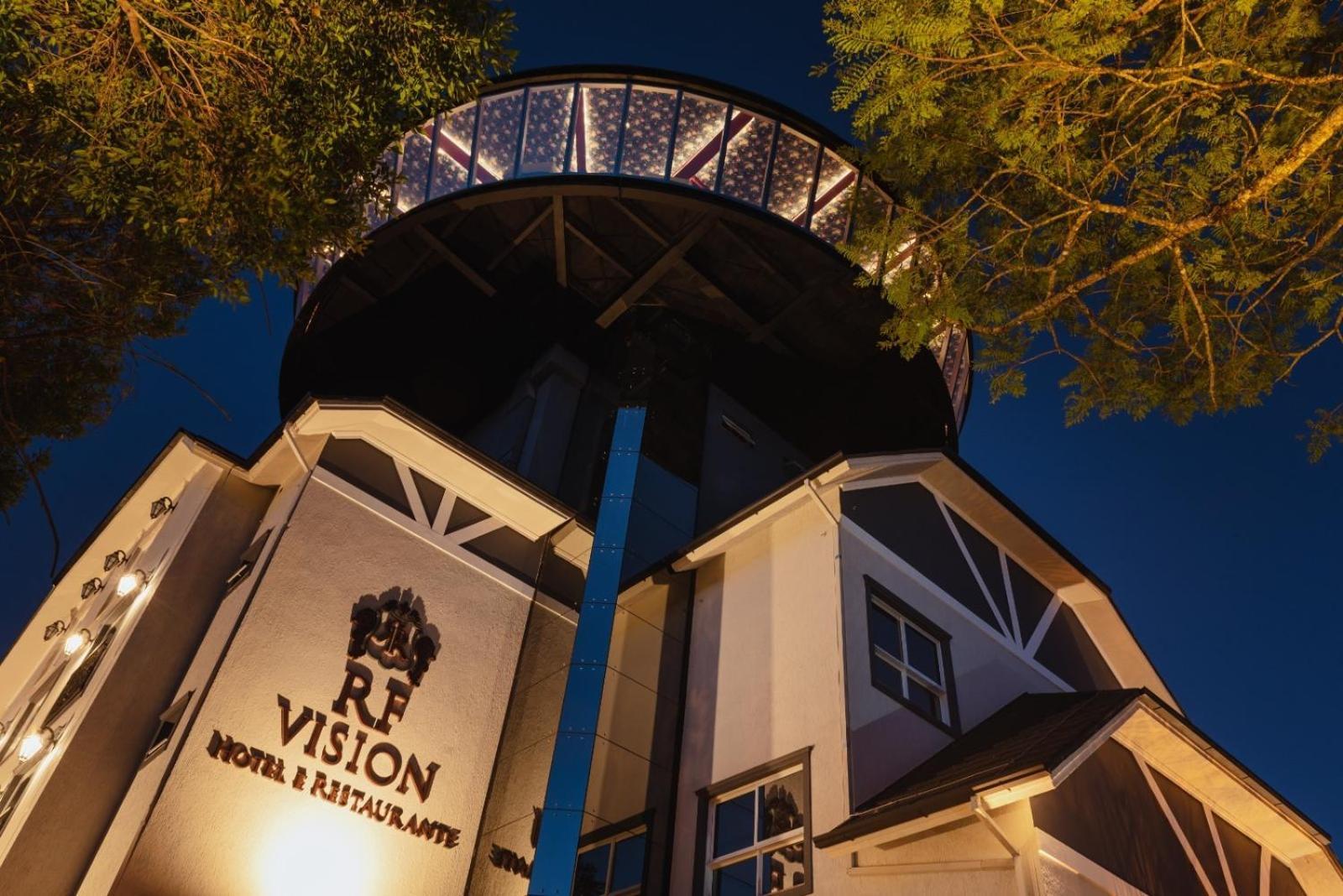 Hotel E Restaurante Giratorio Rf Vision - A Melhor Vista 360 De Gramado Ngoại thất bức ảnh